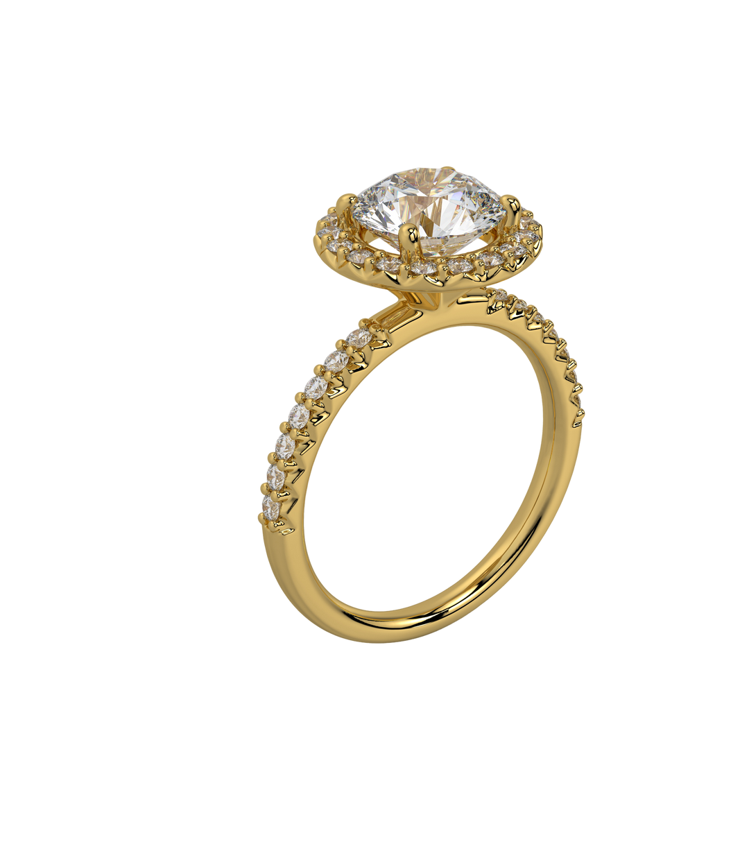 Anillo de diamantes Celeste