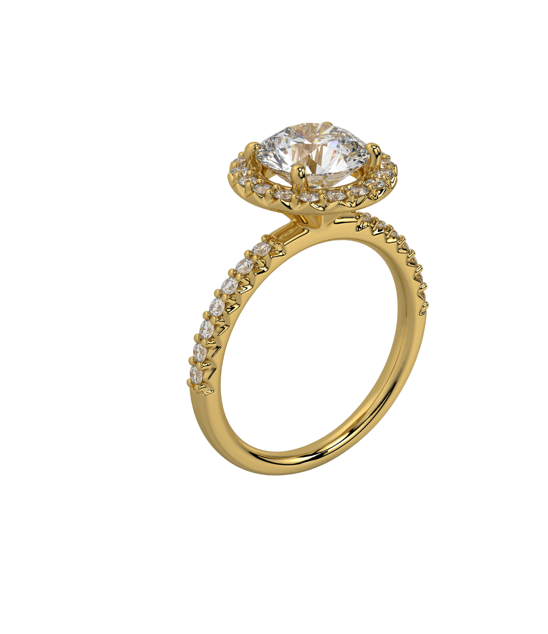 Anillo de diamantes Celeste