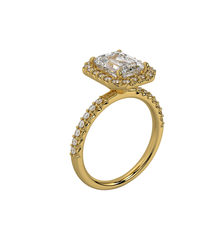 Anillo de diamantes Celeste