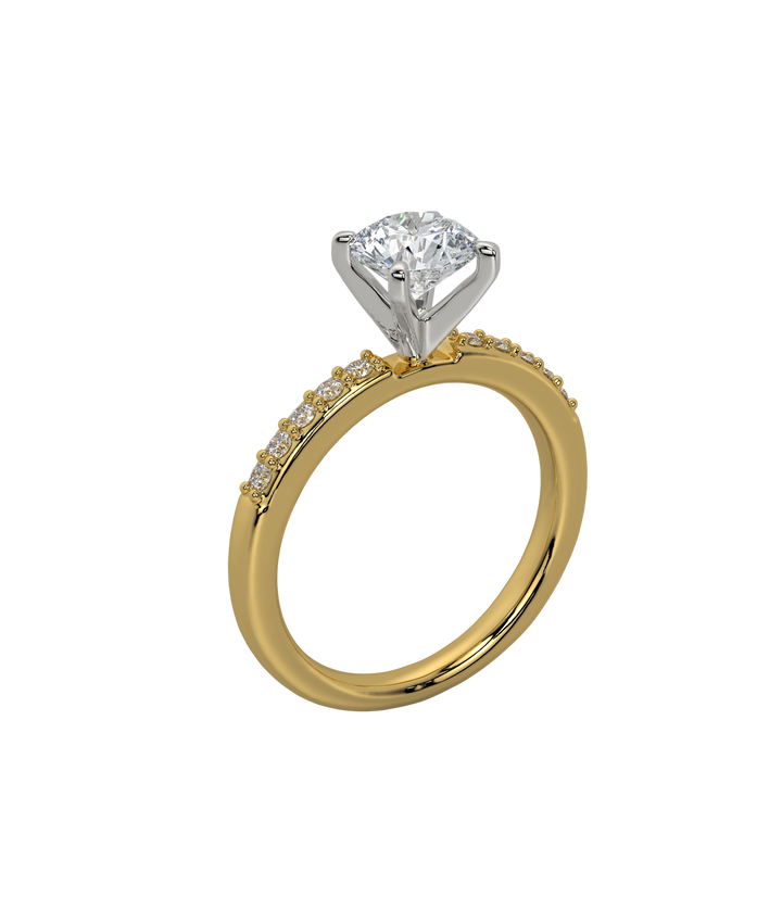 Anillo de diamantes Celeste